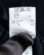 “Jean Paul Gautier” Fringe detailed  asymmetry shear top