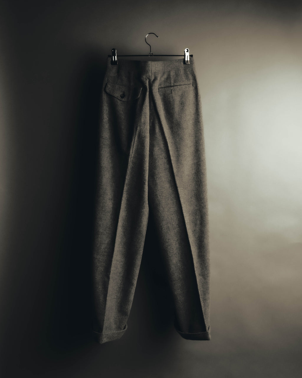 "tricot COMME des GARÇONS" 90's Brushed wool wide trousers
