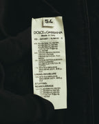 “DOLCE&GABBANA” Late 2010’s-early 2020’s Baroque jacquard belted robe coat