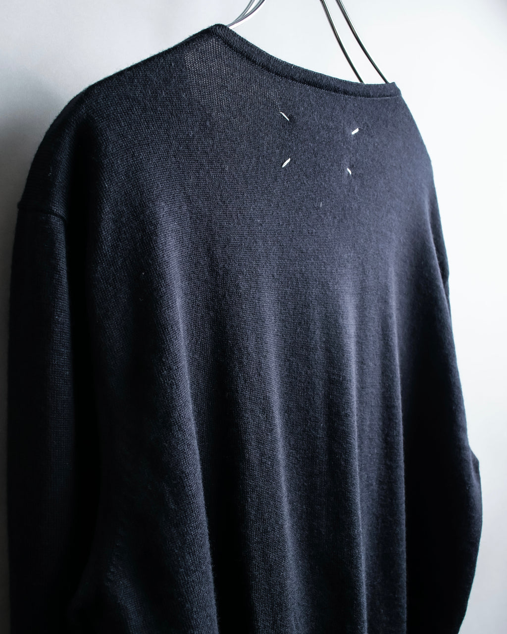 "MAISON MARGIELA"
Fur docking high gauge knit
