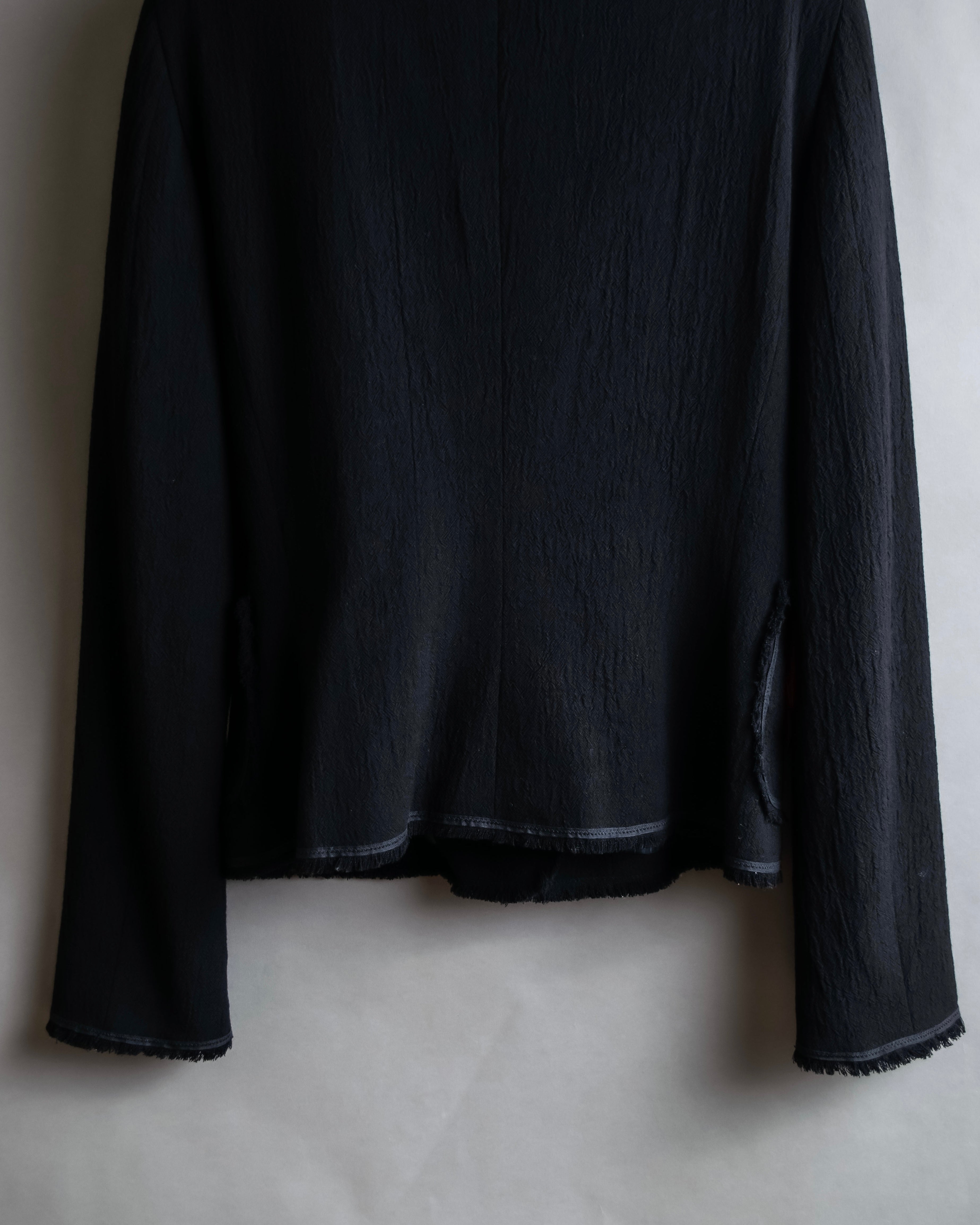 "MOSCHINO" Object sewn design tweed jacket