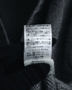 "H953" Shearling-collared cable-knit jacket