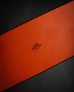 “HERMES” 10’s-20’s Bicolor silk knit tie