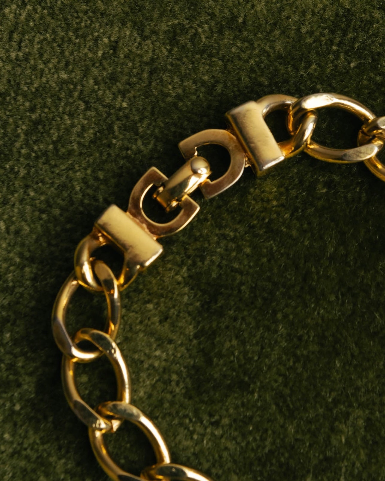 Christian Dior (Christian Dior) - CD Logo Chain Bracelet - Gold
