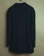 “Salvatore Ferragamo” 80’s-90’s Gancini buckle virgin wool knit jacket