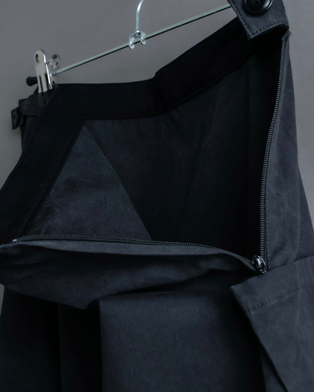 “Y’s 1996SS” Wide silhouette cotton sarouel pants