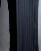 "LOUIS VUITTON" 2 button relaxed tailored jacket & no tuck tapered slacks set up