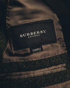 "BURBERRY LONDON" 00's-10's Classic wool tweed coat