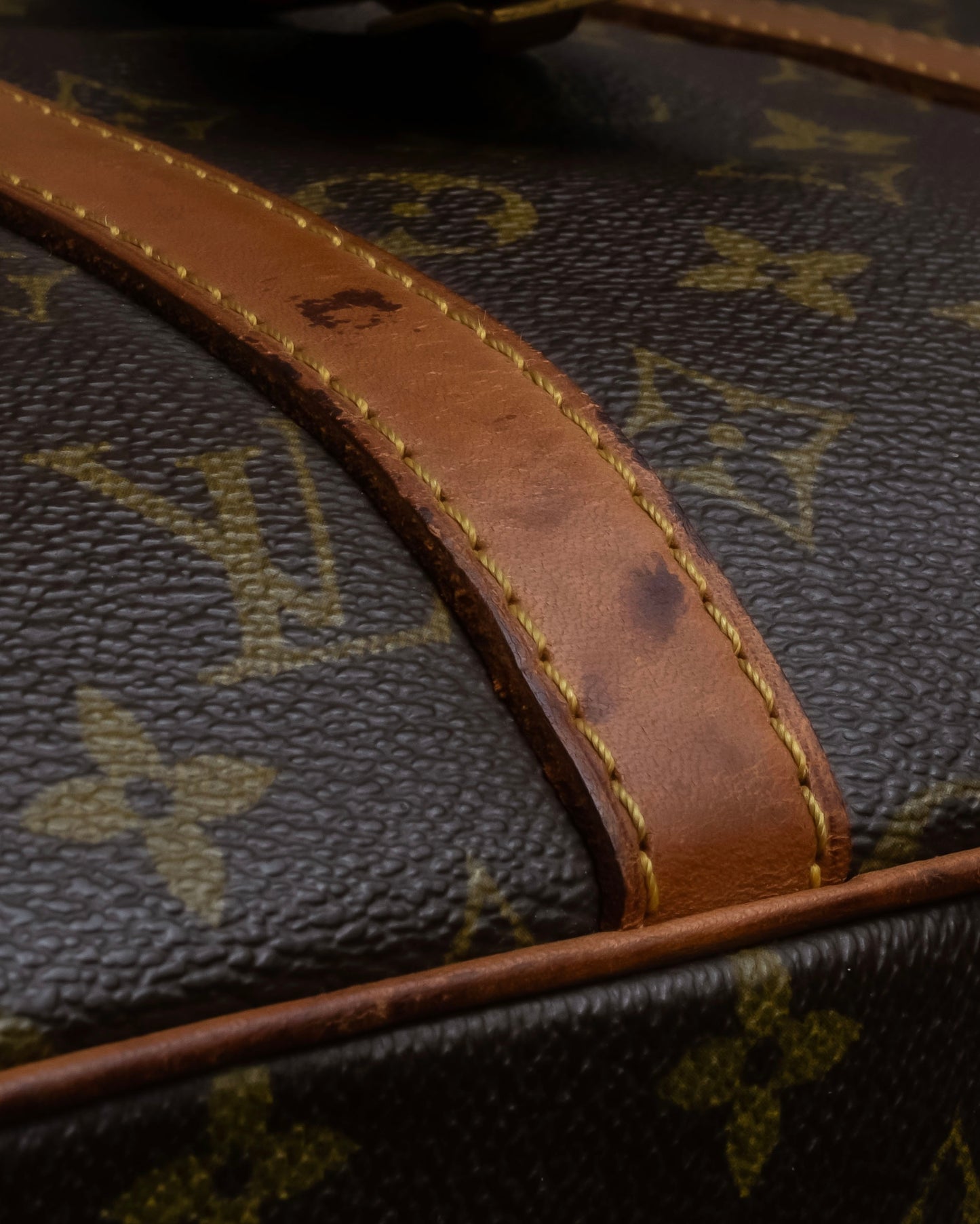 "LOUIS VUITTON" Porto document voyage leather bag