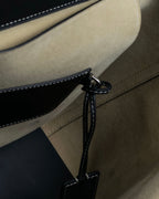 "BURBERRY" Suede switching design 2way shoulder bag