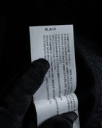 -SPECIAL- "Rick Owens" 15AW Beautiful wrinkles front zip leather jacket