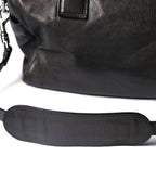LOEWE/ Anagram 2 Way Mini Boston Hand Bag Metallic Black