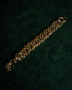 –SPECIAL– “Yves Saint Laurent” 90’s sculptural chain bracelet