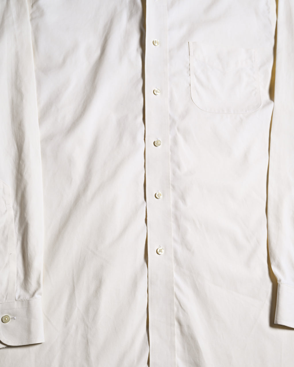 Brooks Brothers/ Cotton Dress Shirt Cream