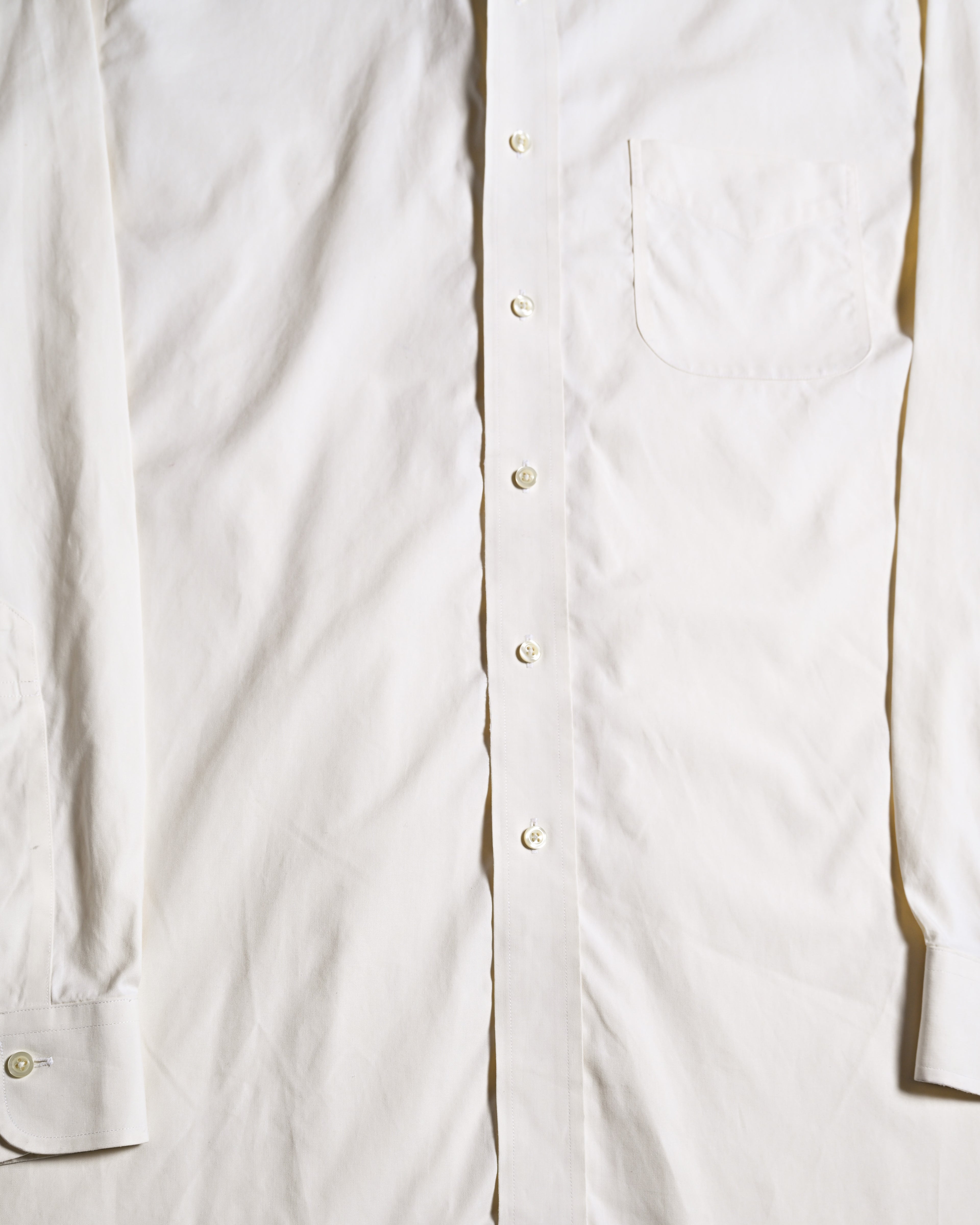 Brooks Brothers/ Cotton Dress Shirt Cream