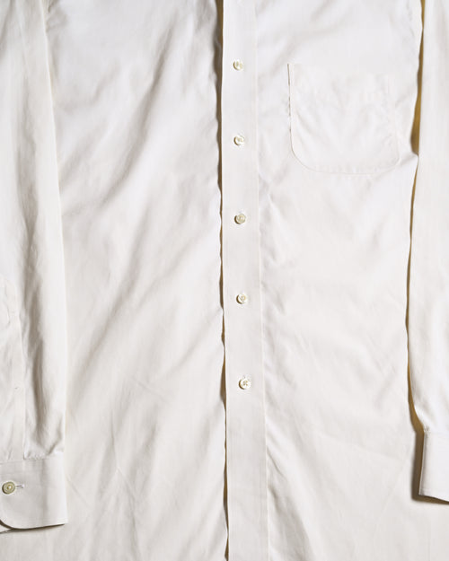 Brooks Brothers/ Cotton Dress Shirt Cream