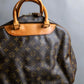 "LOUIS VUITTON" Deauville monogram pattern boston hand bag