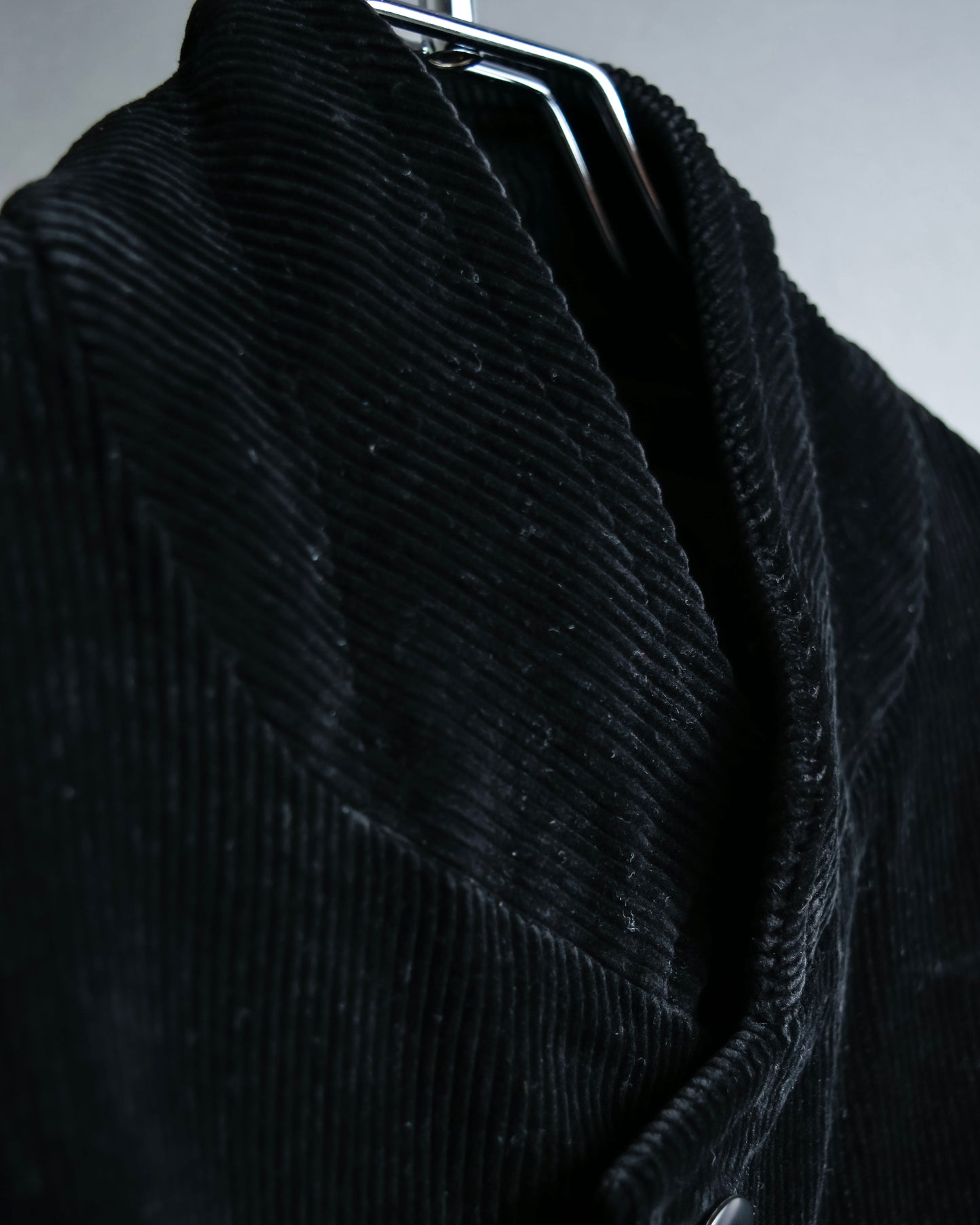 “Y’s for men” beautiful black corduroy single tailored jacket