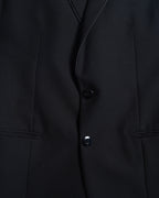 BALENCIAGA/ Chin Strap Detailed 2B Single Breasted Tailored Jacket