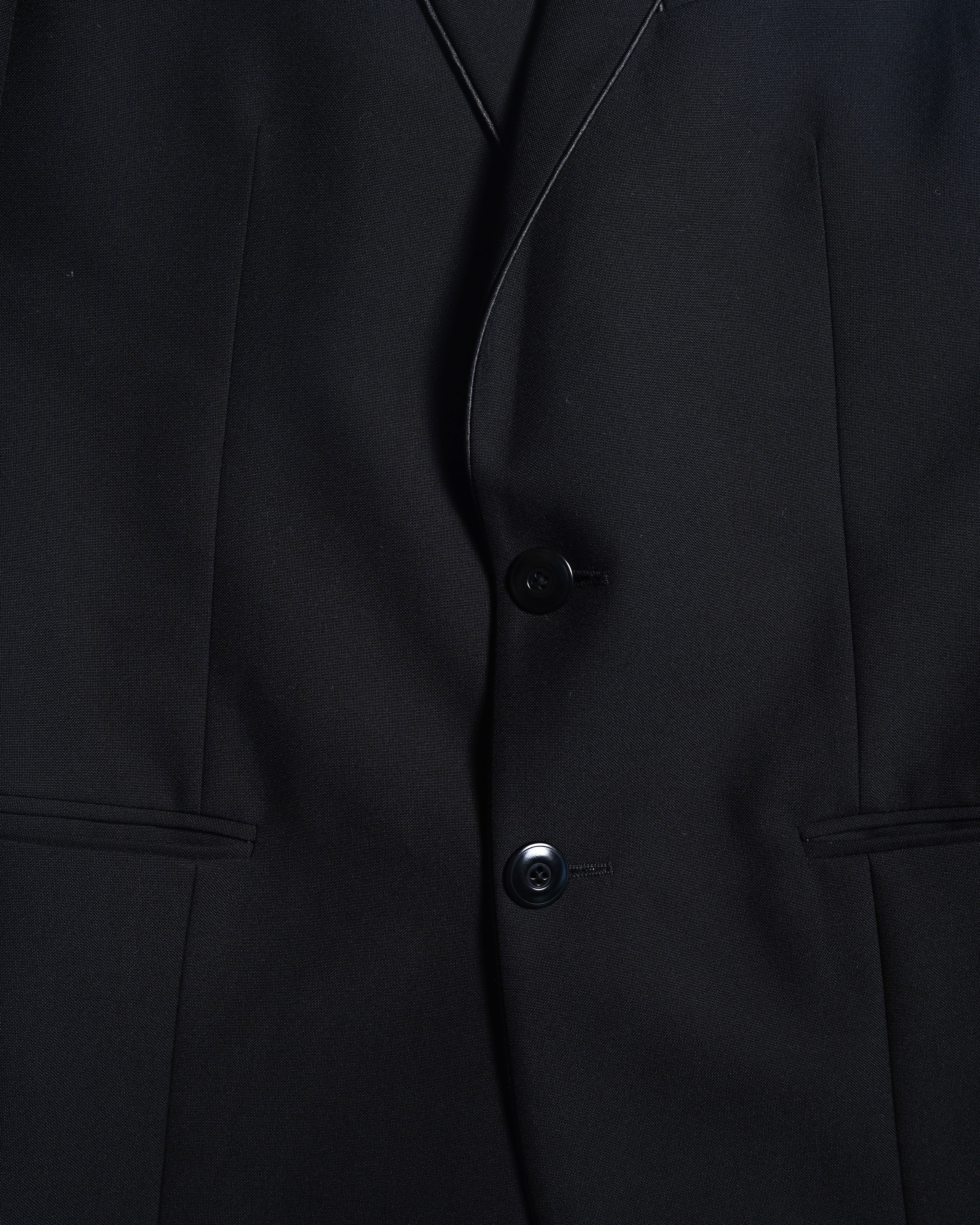 BALENCIAGA/ Chin Strap Detailed 2B Single Breasted Tailored Jacket