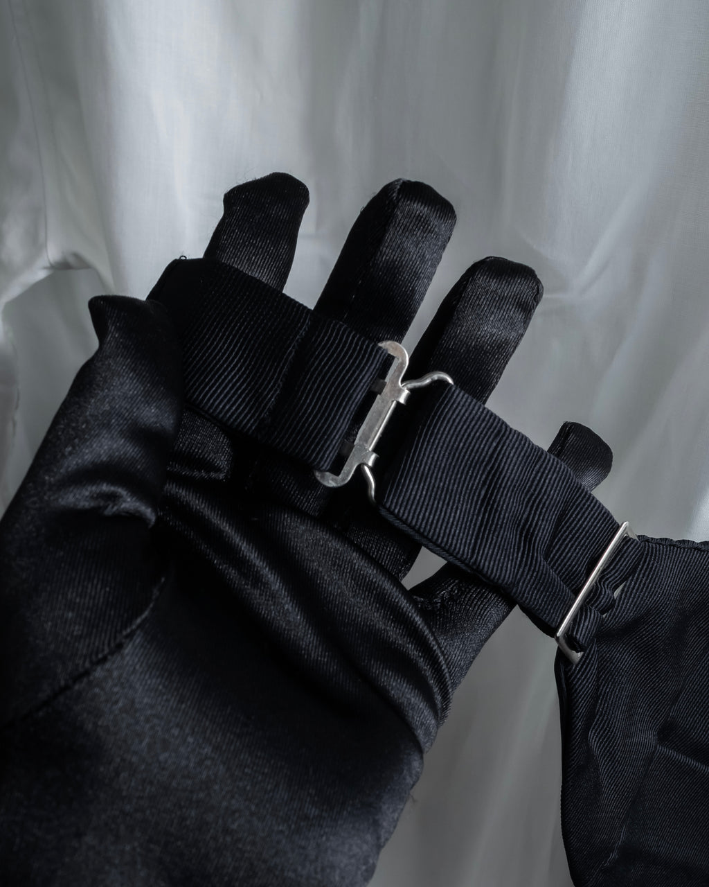 "GIORGIO ARMANI" Belt included bow tie dress shirt