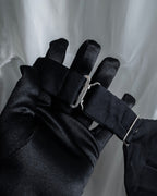 "GIORGIO ARMANI" Belt included bow tie dress shirt