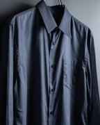 “PRADA” Bicolor back designed dress shirt