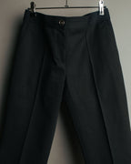 “CHANEL” 2004 Spring grosgrain straight trousers