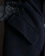 "EMPORIO ARMANI" Single-breasted oversized chester coat