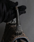 "Christian Dior" John Galliano period Gathering design leather hand bag