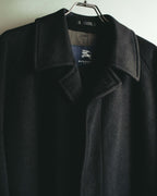 "BURBERRY LONDON" 00's-10's Classic balmacaan coat