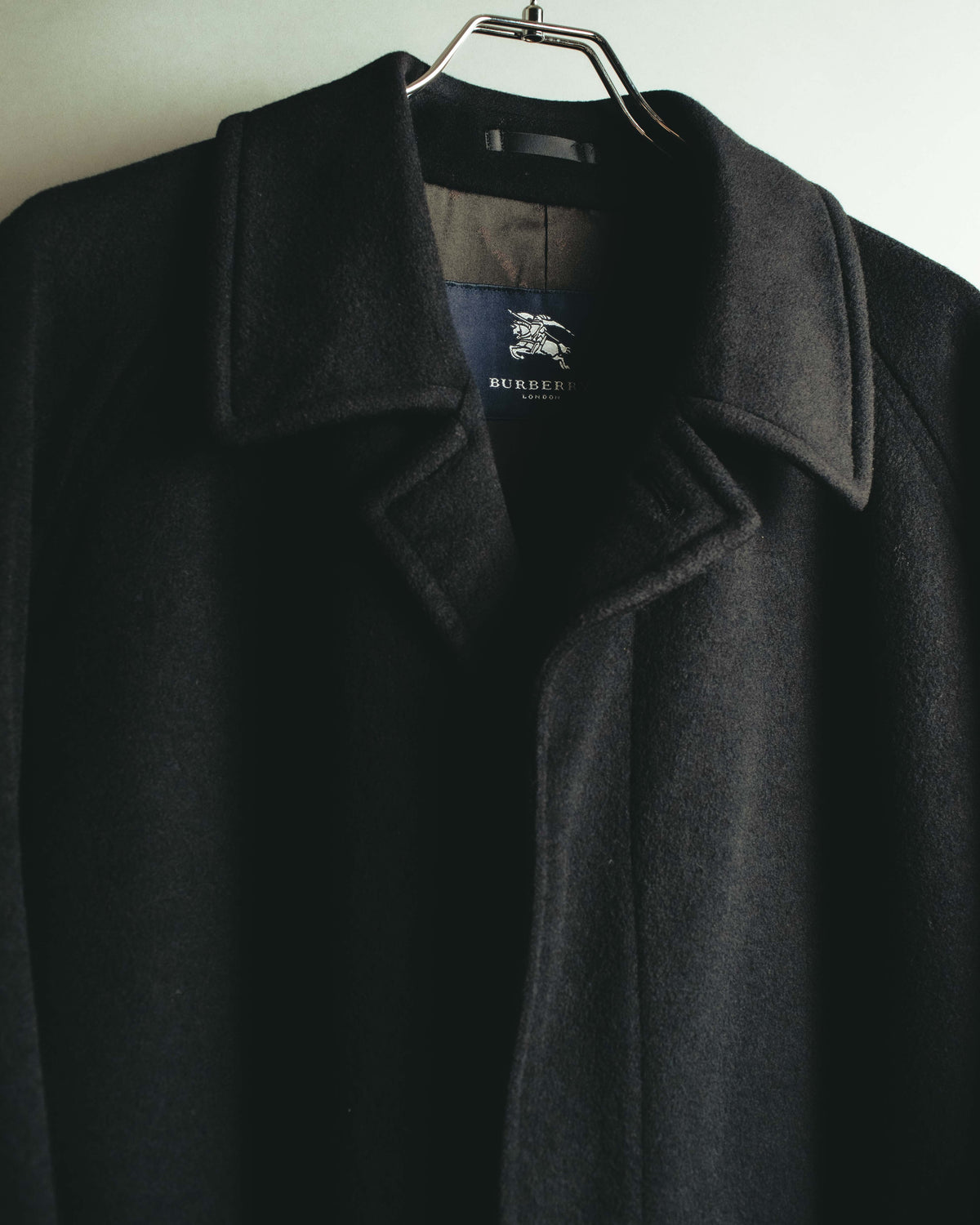 "BURBERRY LONDON" 00's-10's Classic balmacaan coat