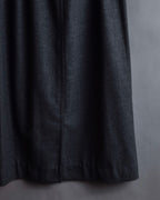 "HERMES" Margiela period semi-flared wool skirt
