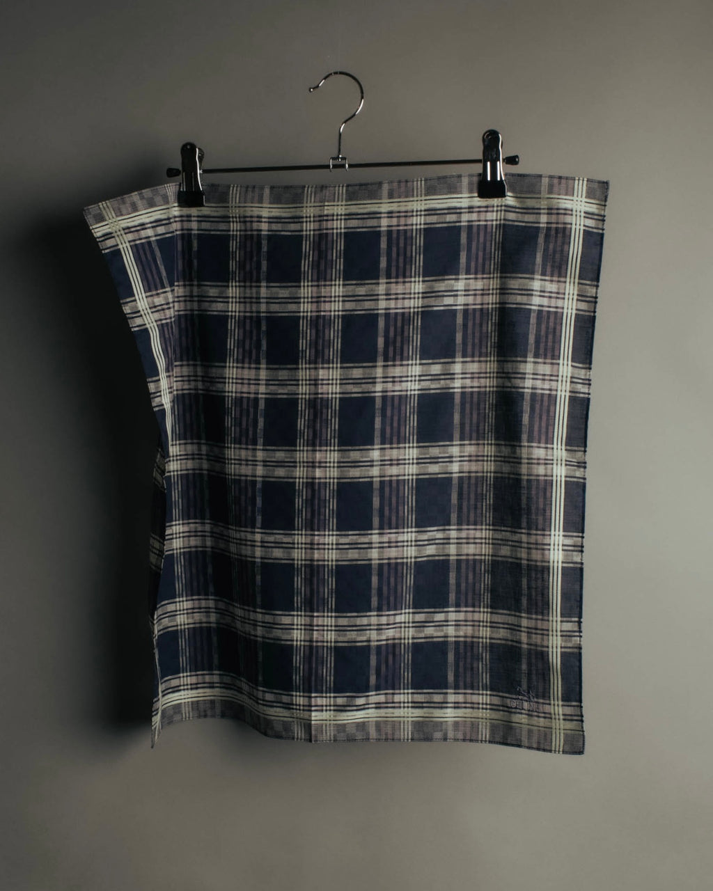 “CELINE” 90’s-00’s Plaid logo scarf