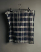 “CELINE” 90’s-00’s Plaid logo scarf