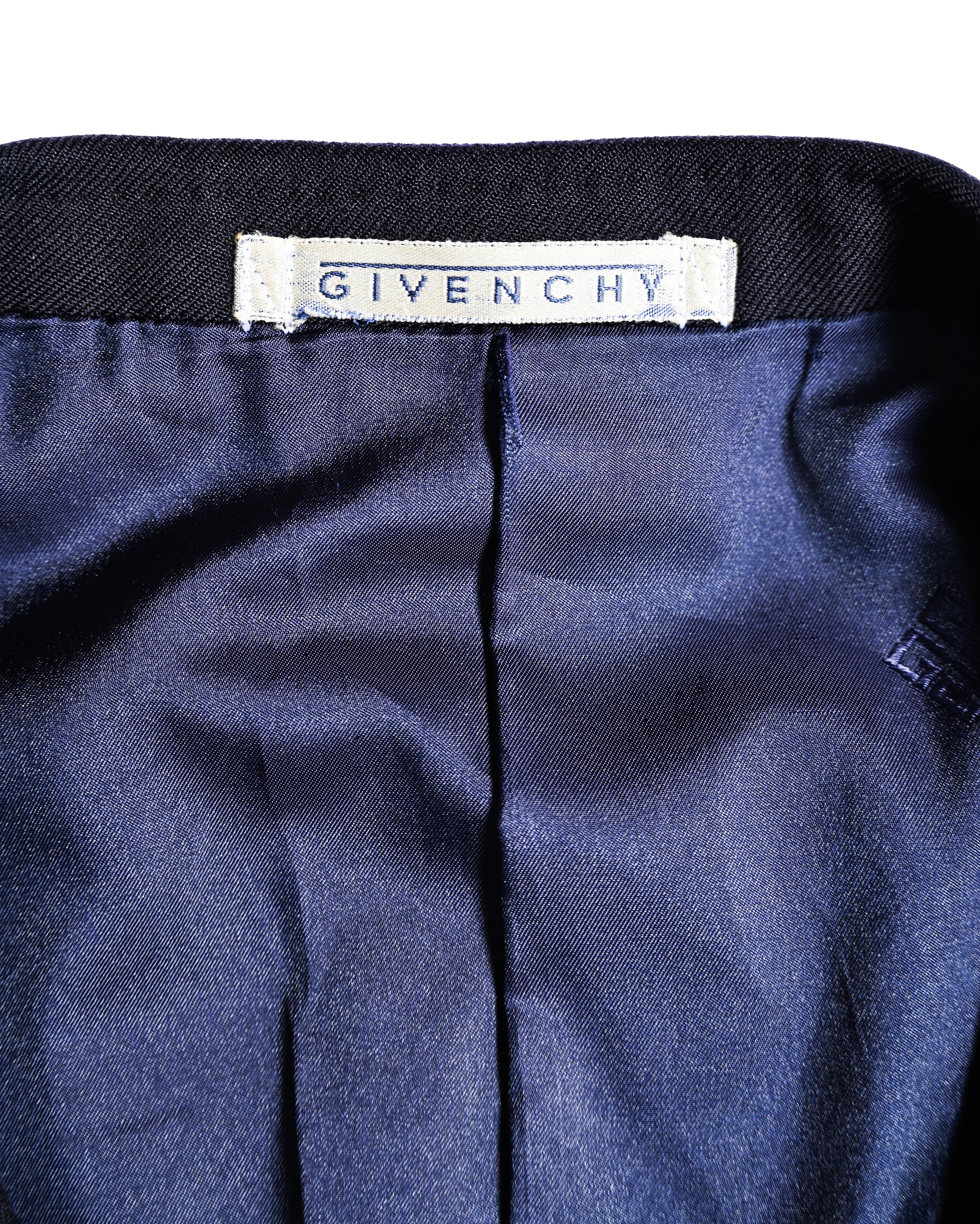 GIVENCHY/ Oversized Wool Single Breasted Tailored Jacket