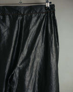 -MOOD Vintage Collections-
90’s-00’s Shiny textured wide leg trousers