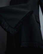 –SPECIAL– "Christian Dior"
98SS fringed peak lapel double breasted jacket