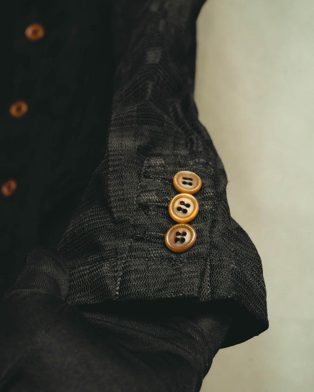 "COMME des GARÇONS COMME des GARÇONS" 13AW Textured three-button blazer