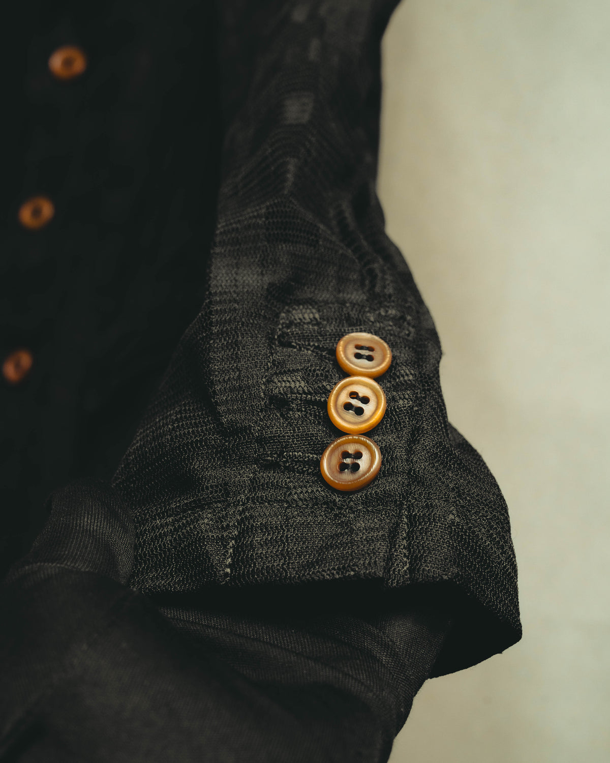 "COMME des GARÇONS COMME des GARÇONS" 13AW Textured three-button blazer