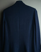 "MARIE GRAY" 80's-90's Elegant textured knit coat
