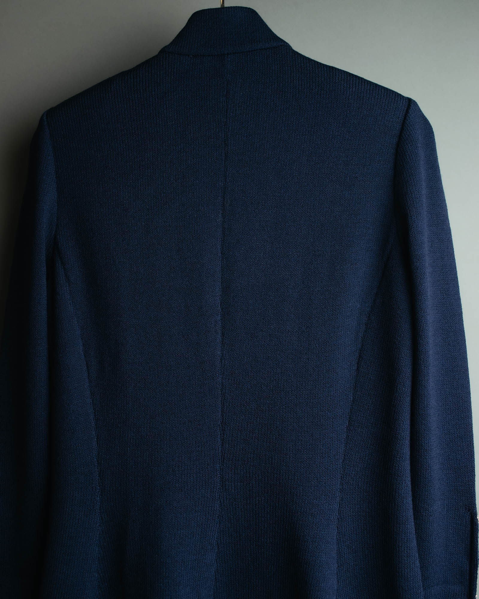 "MARIE GRAY" 80's-90's Elegant textured knit coat