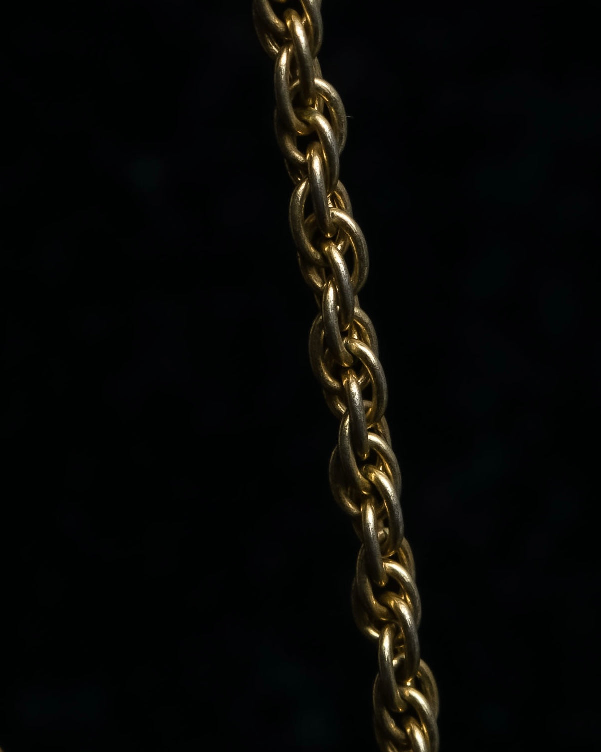 "BURBERRYS" Equestrian logo engraved motif necklace