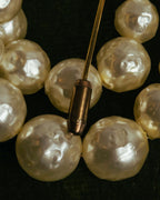 “Christian Dior” 70’s-80’s Boutique pearl rhinestone brooch
