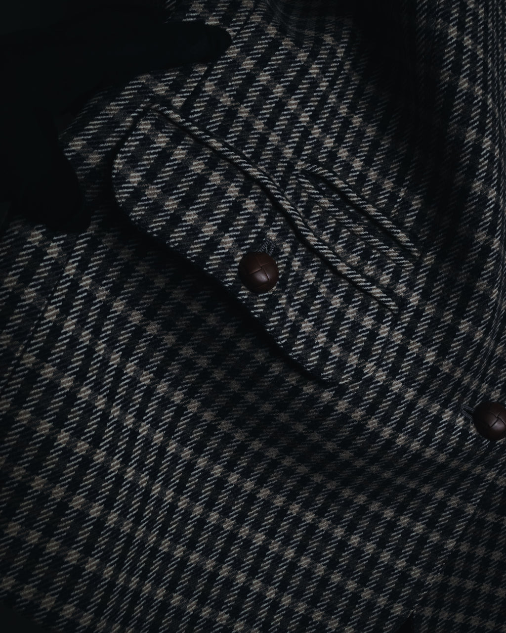 "Christian Dior SPORTS" 80’s-90’s british check tweed jacket