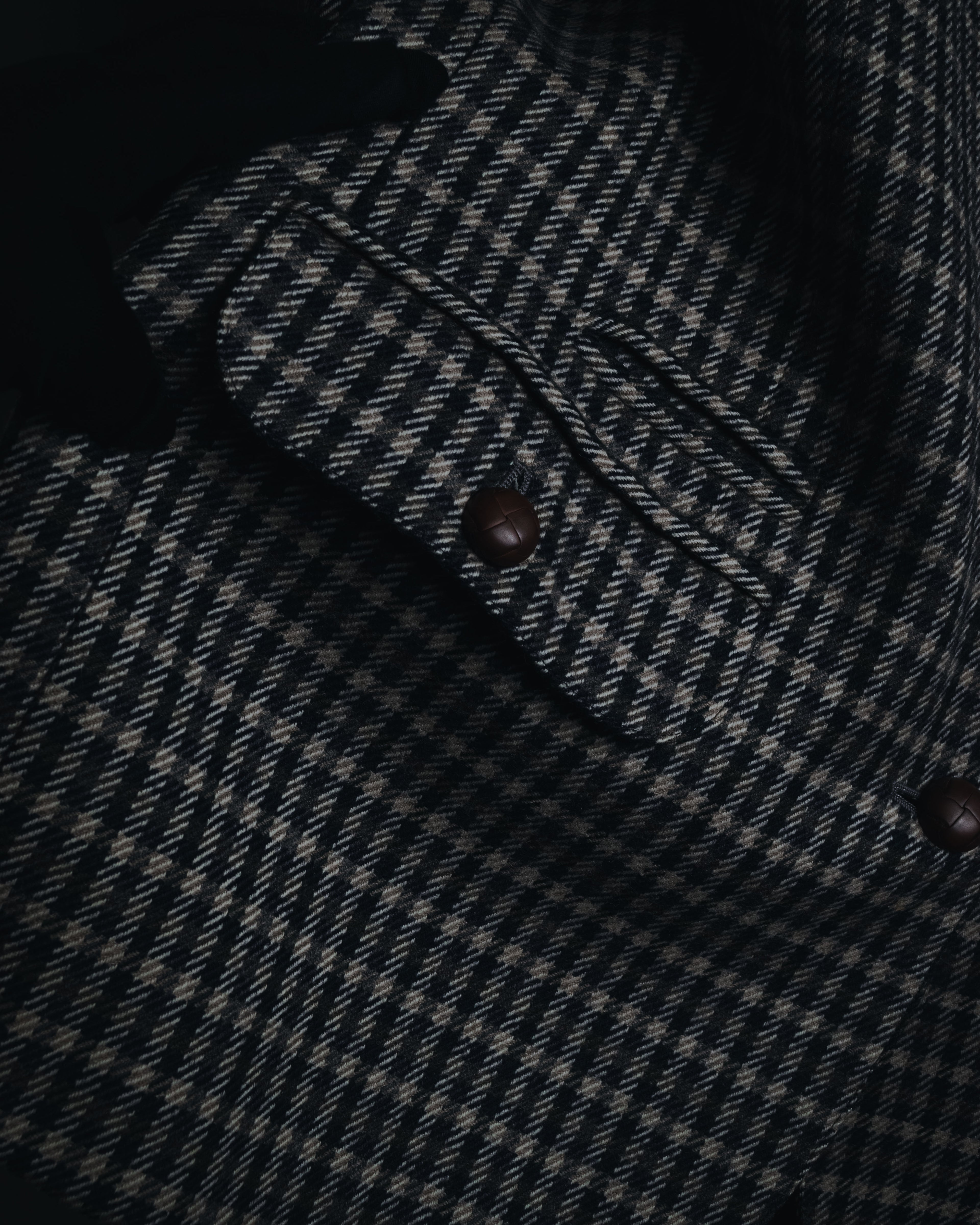 "Christian Dior SPORTS" 80’s-90’s british check tweed jacket