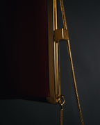 "BURBERRY" 00’s Framed chain formal bag