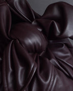 "COMME des GARCONS COMME des GARCONS" Knot drape design leather bag