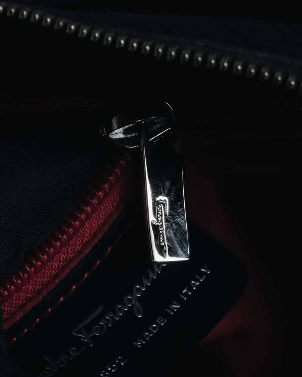 "Salvatore Ferragamo" Late 90’s Gancini embossed leather tote bag