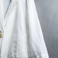 "Christian Dior" 1 button pure white short length tailored jacket